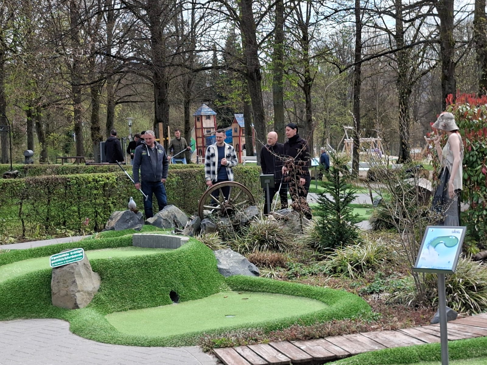 Fachlehrertreffen-Adventure Minigolf